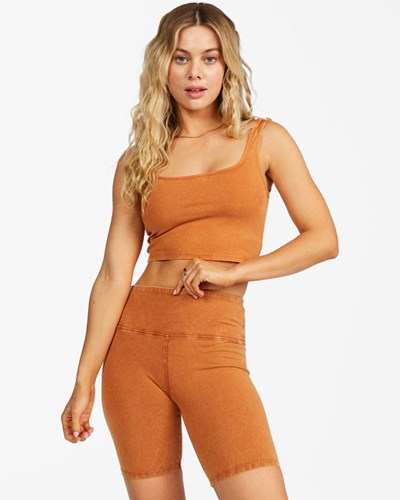 Billabong Cyklistické Babe Shorts Toffee | IJQBRM-078