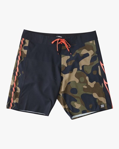 Billabong D Bah Airlite Boardshorts 19" Maskáčové | TMEUVJ-497