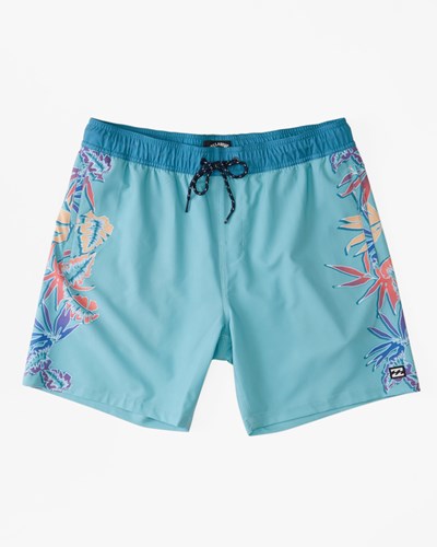 Billabong D Bah Layback Boardshorts 17" Haze | GTKEHP-853