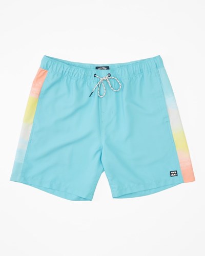 Billabong D Bah Layback Boardshorts 17" Aqua | XPSFOC-975
