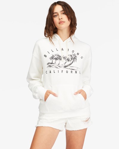 Billabong Dawn Patrol Grafická Hoodie Salt Crystal | WMJZSF-536