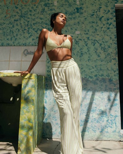 Billabong Daybreak Široké-Leg Pants Salt Crystal 1 | MZYVPQ-347