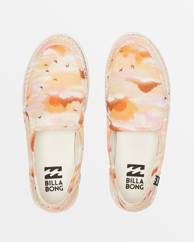 Billabong Del Sol Slip-On Shoes Buttermilk | PCYVJM-108