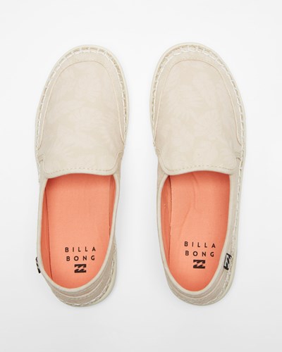 Billabong Del Sol Slip-On Shoes Bílé | NZMYRA-069