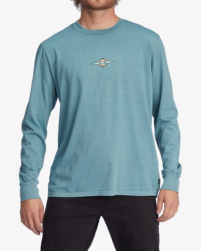 Billabong Diamond Wave Washed Long Sleeve T-Shirt Světle | HTJZPE-217