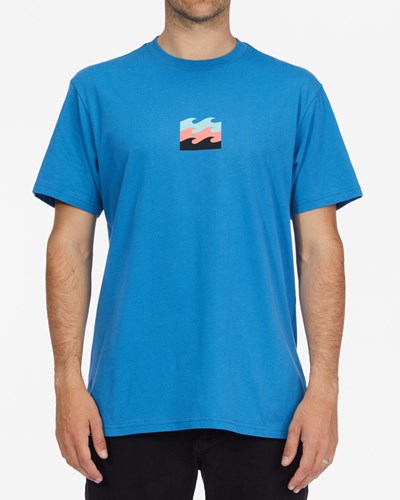 Billabong Double Up Krátké Sleeve T-Shirt Královská Modrá | HCWYMN-462