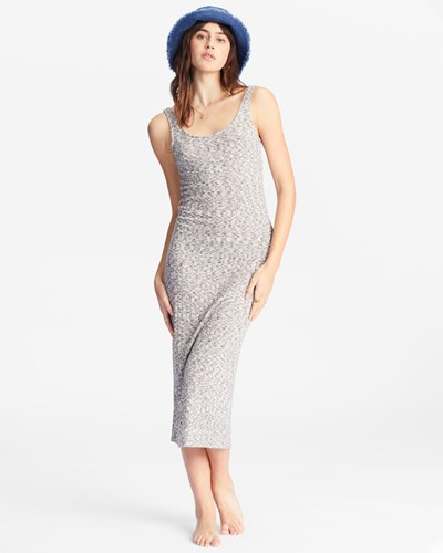 Billabong Dream Again Bodycon Maxi Šaty Multi | DHEXST-072
