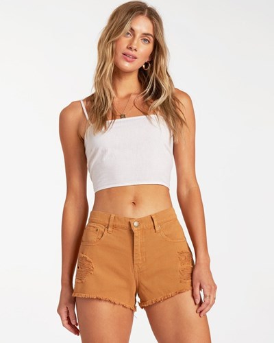 Billabong Drift Away Frayed Shorts Canyon | HDIUMG-836