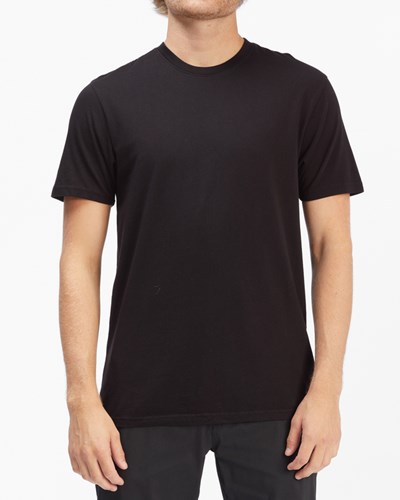 Billabong Essential Krátké Sleeve T-Shirt Černé | LGHWTJ-064