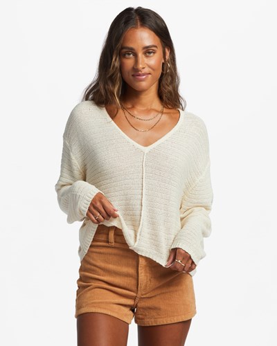 Billabong Every Day Pullover Svetrové Bílé | KBCVZP-078