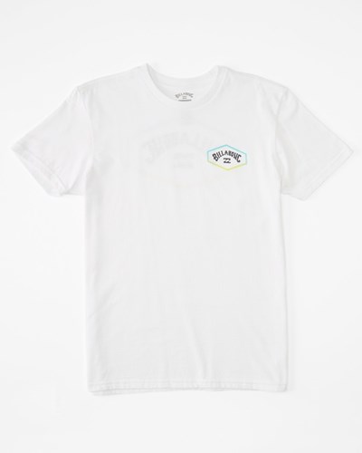 Billabong Exit Arch Krátké Sleeve T-Shirt Bílé | BQYRMI-857