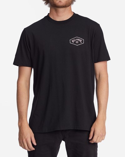 Billabong Exit Arch Krátké Sleeve T-Shirt Černé | VBSMZQ-795