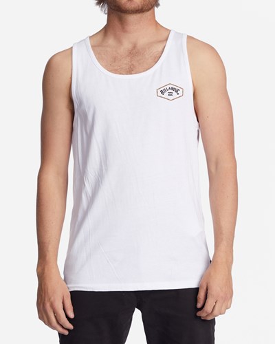 Billabong Exit Arch Tank Top Bílé | CZJQEH-568