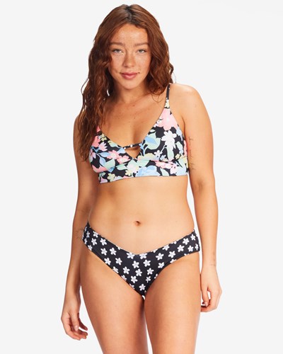 Billabong Feelin Tropical V-Neck Cami Reversible Bikiny Top Multi | GHQNKF-045