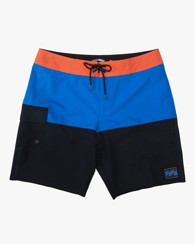 Billabong Fifty50 Panel Pro Boardshorts 19" Cobalt | CVZMLK-506