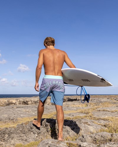 Billabong Fifty50 Panel Pro Boardshorts 19" Fialové | NYDUSZ-082
