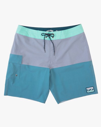 Billabong Fifty50 Panel Pro Boardshorts 17" Fialové | PITCSN-375