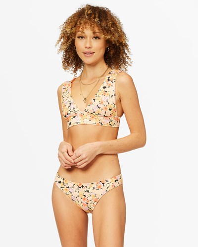 Billabong Forever Dazed Plunge Bikiny Top Multi | ALMWXJ-943