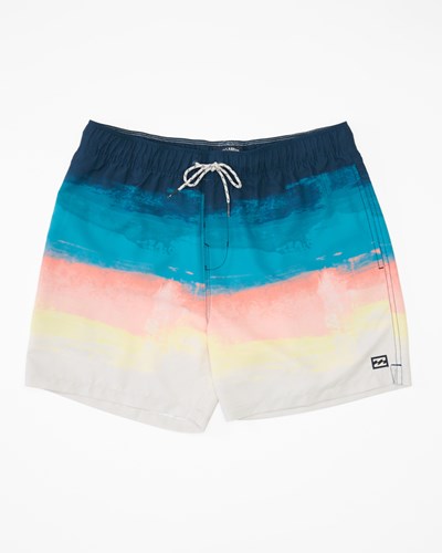 Billabong Good Times Layback Boardshorts 16" Sand | YXHFWQ-385