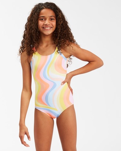 Billabong Groovy Silniční One Piece One Piece Swimsuit Multi | IXJOPR-219