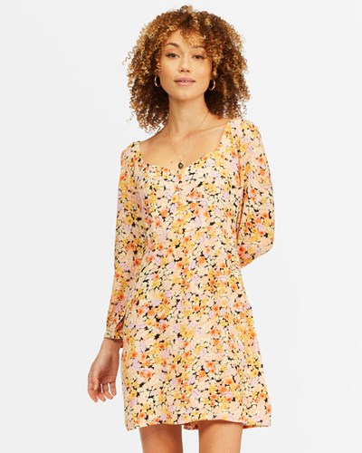 Billabong Heartland Mini Sweetheart Šaty Multi | VCKAFQ-927