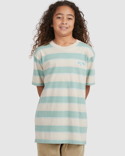 Billabong Hector Stripe Krátké Sleeve T-Shirt Chino | DFXCKE-532