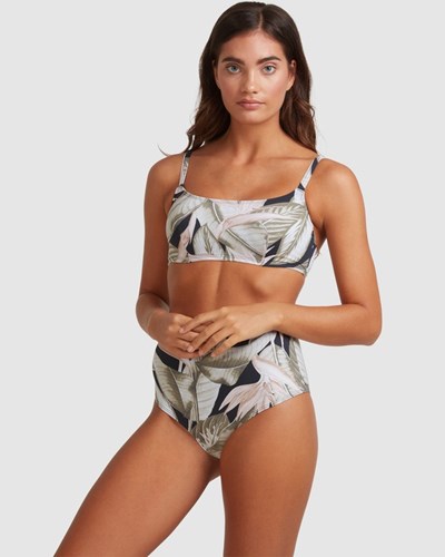 Billabong Hideaway Mia DD Bralette Bikiny Top Černé | KTEIBH-849