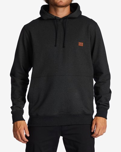 Billabong Hudson Pullover Hoodie Černé | UGAMLS-675