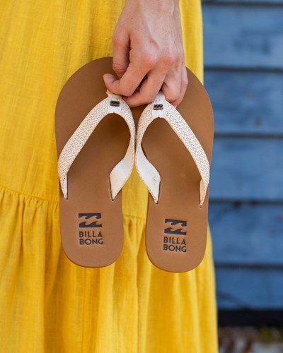 Billabong Kai Braided Sandals Bílé | UGJONK-724