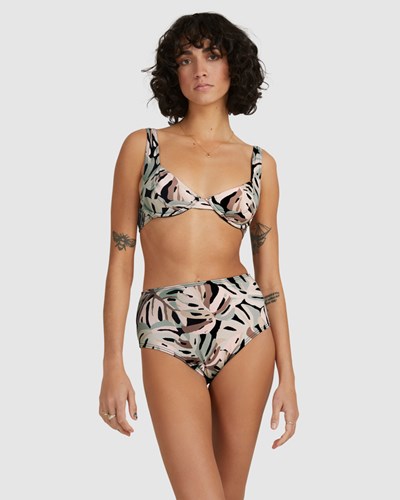 Billabong Kalluah Chloe Bralette Bikiny Top Černé | PXIRWT-385