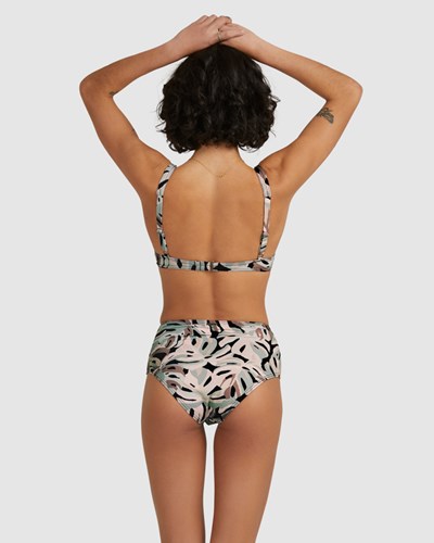 Billabong Kalluah High Retro Bikiny Bottoms Černé | PBHVYX-847