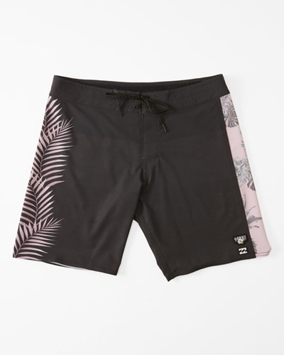 Billabong Kamea Jungle D Bah Airlite Boardshorts 19" Černé | PYSJHO-452