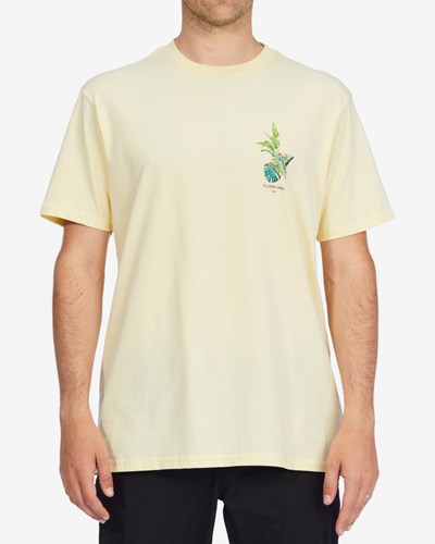 Billabong Kamea Jungle Krátké Sleeve T-Shirt Žluté | XJHVFP-208