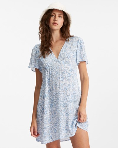 Billabong Krátké And Sweet Mini Šaty Salt Crystal | YFRKSX-479