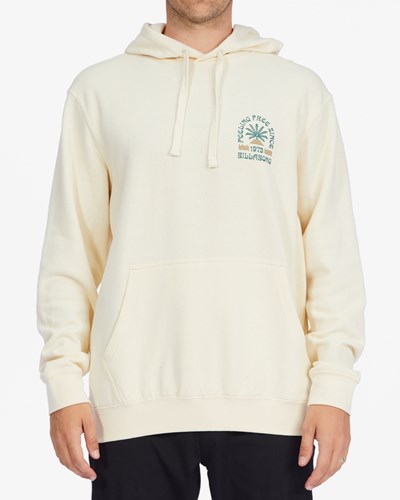 Billabong Krátké Sands Pullover Hoodie Birch | ADRXBU-215