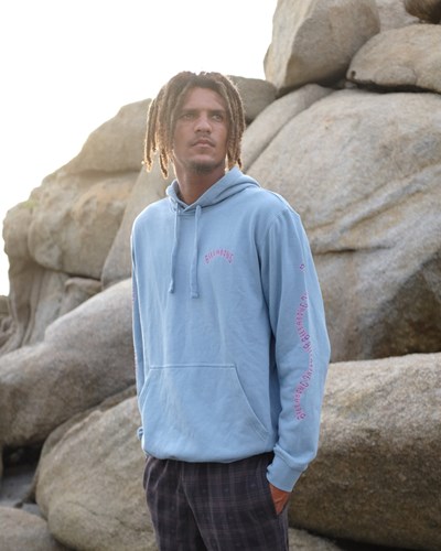 Billabong Krátké Sands Pullover Hoodie Blankyt | GLCTBV-934
