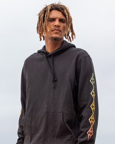 Billabong Krátké Sands Pullover Hoodie Phantom | IAEUMK-684