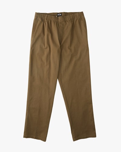Billabong Larry Elastic Beach Pants Military | WNRSJP-543
