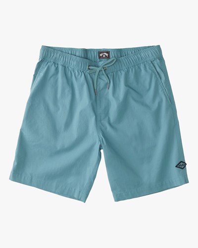 Billabong Layback Twill Elastic Pasem Shorts 18" Světle | FWUAYZ-106