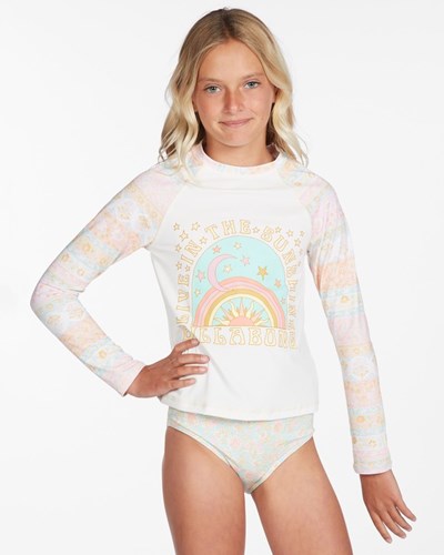 Billabong Layered With Love Long Sleeve Rashguard Set Multi | SXITLJ-621