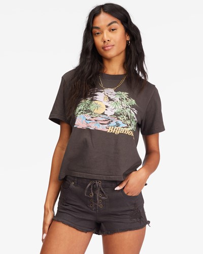 Billabong Lite Hearted Denim Shorts Černé | UETZPX-170