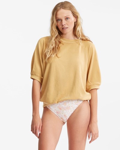 Billabong Lost Coast Pullover Sweatshirt Světle Zlaté | RALZXD-702
