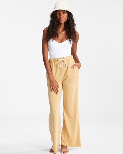 Billabong Lost Coast Sweatpants Světle Zlaté | XOWEPI-812