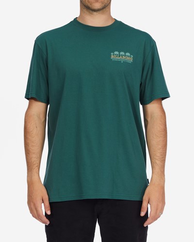 Billabong Lounge Krátké Sleeve T-Shirt Cypress | YPITOB-907