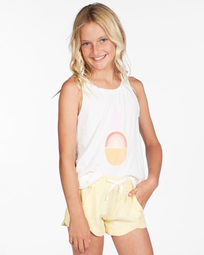 Billabong Mad For You Elastic Pasem Shorts Pineapple | DUEMTW-875