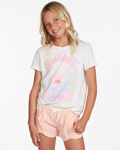 Billabong Mad For You Elastic Pasem Shorts Shes A Peach | OFPZQB-736