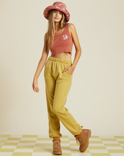 Billabong Make It Sacred Grafická Tank Top Čokolády | BJCKRD-798