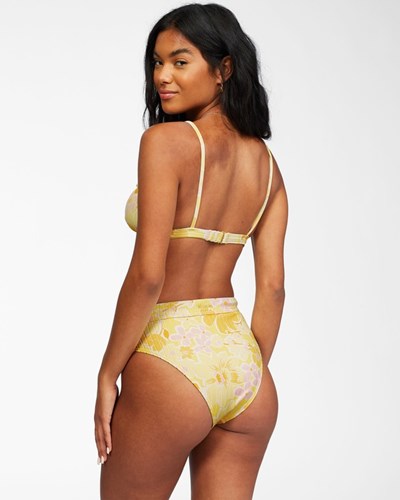 Billabong Make You Mine Rise Bikiny Bottoms Žluté | PZXSTQ-531