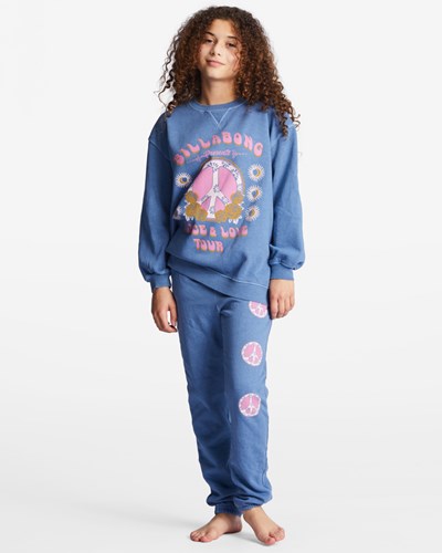 Billabong Making Waves High-Pasem Sweatpants Medium Vintage | XECWPF-435