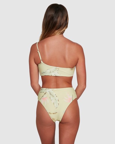 Billabong Maui Babe Hi Maui Rider Bikiny Bottoms Lemongrass | QETZDV-564